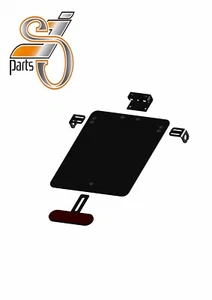 Kennzeichenplatte Universal V4 Kennzeichenhalter Aluminium 180x200 Grundplatte - Bild 1 von 4