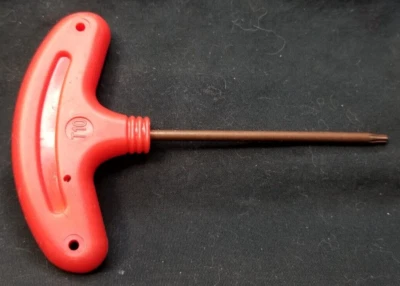 Harfington Torx Screwdriver T10 S2 Steel T-Handle Star Key - Image 1 of 3
