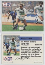 1991-92 Pro Set English League Steve Cooper #217 Rookie RC