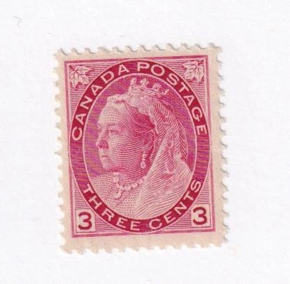 CANADA  # 78 VF-MNH 3cts NUMERAL CAT VALUE $450  FROM KIMSS30 - Image 1 of 1