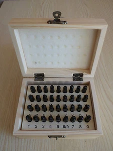 36 Pc 3mm Letter Number Stamp Punch Set Sheet Metal Security Postcode ID Marker  - Picture 1 of 4