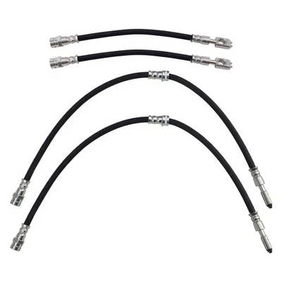 For Volkswagen Tiguan 09-18 TRQ BLA00958 Front & Rear Brake Hydraulic Hose Kit Foto 1 de 4
