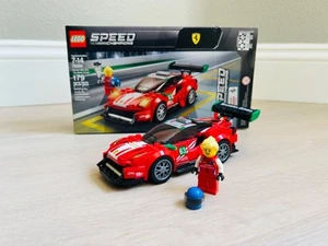 LEGO Speed Champions 75886 Ferrari 488 GT3 Scuderia Corsa, Open, Great Condition - Picture 1 of 1