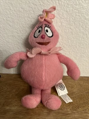 Yo Gabba Gabba Pink Foofa 8” Stuffed Plush Toy Doll 2010 Nanco Nickelodeon Tags - Image 1 of 4