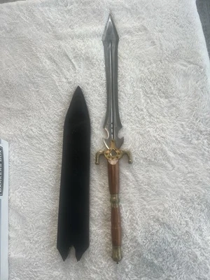 Espada Guerrero Celta BK1398 31.5" Empuñadura de Latón y Madera Acero Inoxidable + Funda Foto 1 de 4