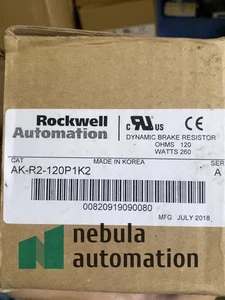 1PCS AB AK-R2-120P1K2 brand new Braking resistor AK-R2-120P1K2 Free Shipping DHL - Picture 1 of 2