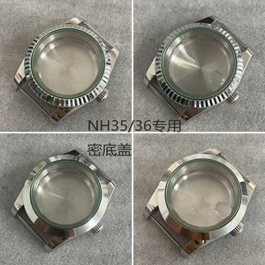 39mm Uhrengehäuse Saphirglas Edelstahlgehäuse Mod Fit NH35 NH36 Werk - Bild 1 von 13