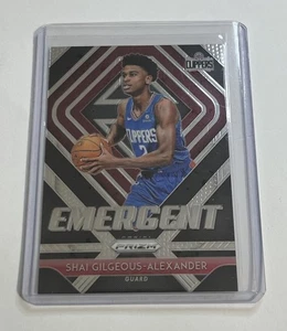 2018-19 Shai Gilgeous Alexander Panini Prizm Emergent #11 Rookie Card RC - Picture 1 of 2