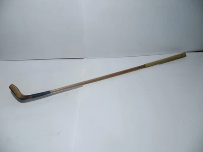 Original Hand Made by Clubmakers of St. Andrews Old Course Wood Shaft RH Putter - Image 1 of 4