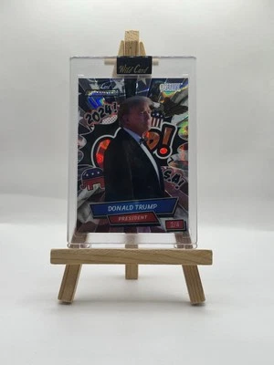 2024 Wild Card Allumination Donald Trump 2/4 American Flag Lava Foil #ACBG-DT5 - Image 1 of 2