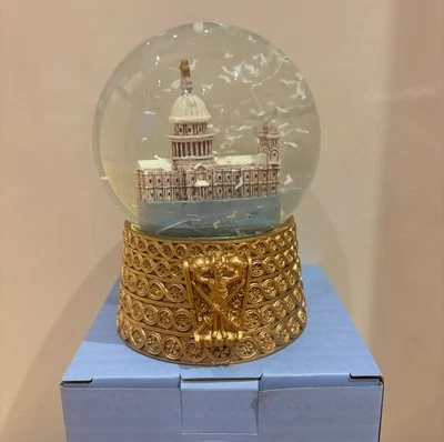 Globo de nieve Catedral de San Pablo inspirado en Mary Poppins pájaros voladores nuevo Foto 1 de 3