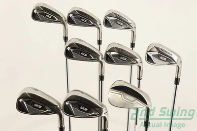Juego de plancha TaylorMade M3 3-PW AW acero regular derecha +3/4" Foto 1 de 4