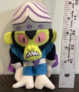 Powerpuff Girls Mojo Jojo 6.5” Plush Villain Cartoon Network 2000 - Picture 1 of 7