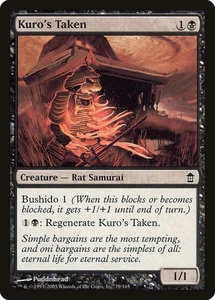 (3x) KURO'S TAKEN - Saviors of Kamigawa – MTG Magic the Gathering Card - Picture 1 of 5