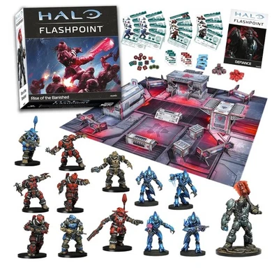 Rise of the Banished Box Set Halo Flashpoint Mantic 28mm Flash Point Brutes YHP - Image 1 of 4