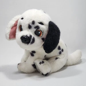 Vtg Mattel 101 Dalmatians Plush Two-Tone 1996 Disney w/ Collar Puppy Dog Squeak - Picture 1 of 10