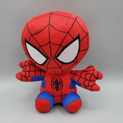 Marvel Spiderman Peluche Rojo 6" Peluche TY Juguete Pequeño Suave Divertido Figura de Acción Foto 1 de 4