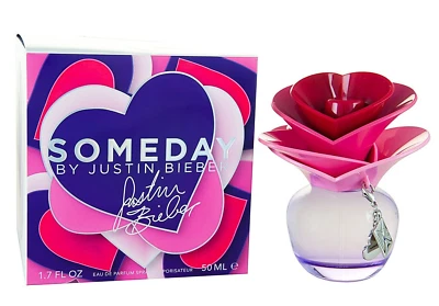 SOMEDAY By Justin Bieber eau de parfum spray para mujer 50 ml / 1,7 oz. Nuevo en caja sellado Foto 1 de 4