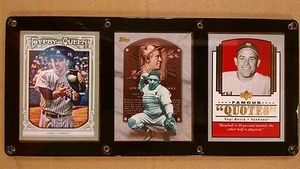 YOGI BERRA 3 CARD PLAQUE SCREWDOWN NEW YORK YANKEES HOF - Picture 1 of 1