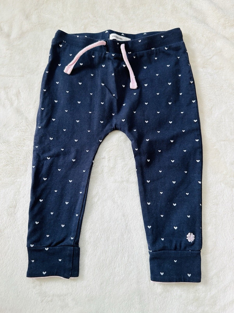 Noppies Baby Mädchen Hose - Bio Baumwolle Mit Gummibund
