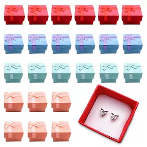 24Pcs Ring Boxes for Jewelry Gift - Ring Boxes Bulk Small Boxes for Jewelry Tiny - Picture 1 of 12