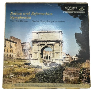 Mendelssohn Italian and Reformation Symphonies Album - Picture 1 of 5