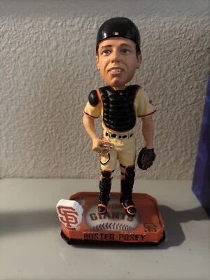 Buster Posey Gigantes de San Francisco Leyendas del Diamante Bobblehead FOCO LE 2014 Foto 1 de 4
