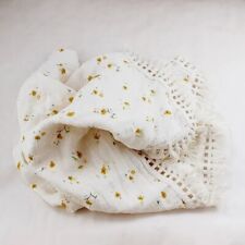 Blanket Cotton Newborn Tassel Receiving Baby Stuff Infant Babies Sleeping Quilt