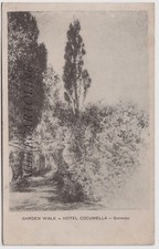 SORRENTO: Garden Walk - Hotel Cocumella  1925