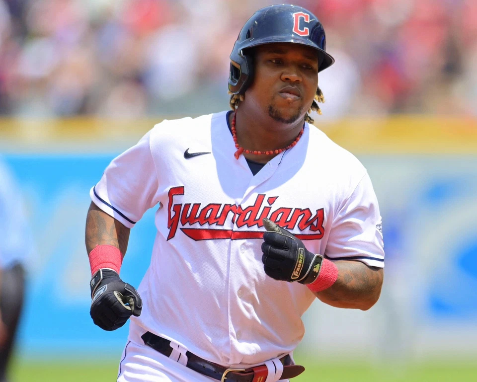 8x10 Photo JOSE RAMIREZ Cleveland Guardians Indians All-Star - Image 1 of 1