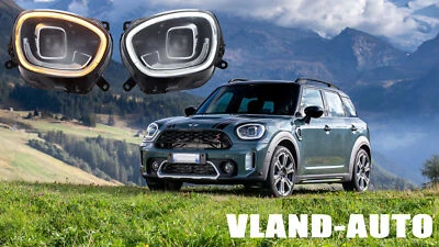 Faros LED DRL Fit Mini Cooper Countryman F60 2017-2020 con dinámico izquierdo+derecho Foto 1 de 4