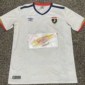 Umbro White Mens Plaza Soccer Jersey Malta Vigot Martin T. #43 - Picture 1 of 3