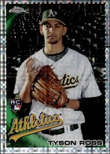 2010 Topps Chrome #204 Tyson Ross   Rookie X-Fractor Oakland Athletics