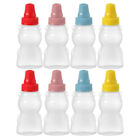  8 Stück Mini-Sauce-Flaschen, Essig-Sojasauce-Flasche, Bär, Sojasauce-Spender,