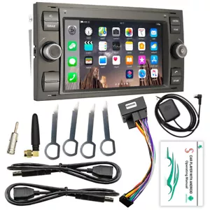 Für Ford Focus Fiesta Transit Galaxy Carplay Autoradio Android 13 GPS RDS Kamera - Bild 1 von 12