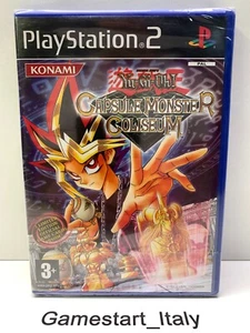 YU-GI-OH CAPSULE MONSTER COLISEUM + 3 CARTE UFFICIALI - SONY PS2 - NEW SEALED - Picture 1 of 11