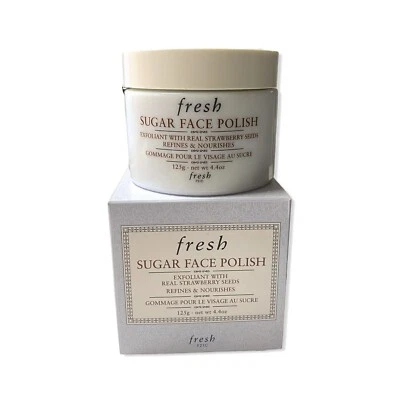 Fresh Fresh Sugar Face Polish Exfoliant With Strawberry Seeds 4.4oz NIB $67 - Image 1 of 4