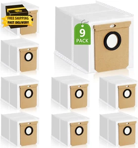9 Pack Vacuum Dust Bags Replacement for Eufy L60 SES L50 SES Self Empty Station, - Picture 1 of 7