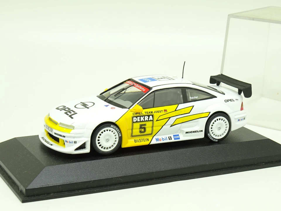 MINICHAMPS 1/43 - Vauxhall Calibra V6 4x4 DTM 1994 Joest Racing Meat - Image 1 of 2