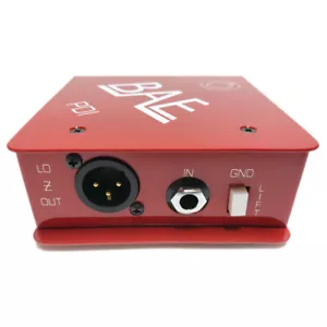 BAE PDI Single-Channel Passive Instrument DI Box with OEP/Carnhill Transformer - Picture 1 of 2