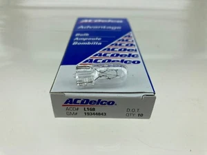 ACDELCO 168 19344843 MINIATURE LIGHT BULB (10 PACK) - Picture 1 of 1