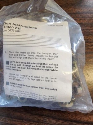 Parachoques trasero Kimpex con enganche de trineo para Arctic Cat Arctic Cat OEM 0636-662 B207 Foto 1 de 2