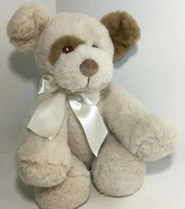 Floppy 10" Bearington BABY Collection SPOT The Dog Soft Plush Puppy Brown Eyes - Picture 1 of 12