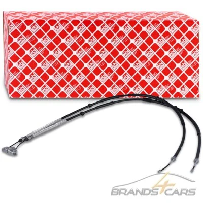 FEBI HANDBREMSSEIL SEILZUG FESTSTELLBREMSE PARKBREMSE HINTEN FÜR OPEL CORSA C D - Bild 1 von 4