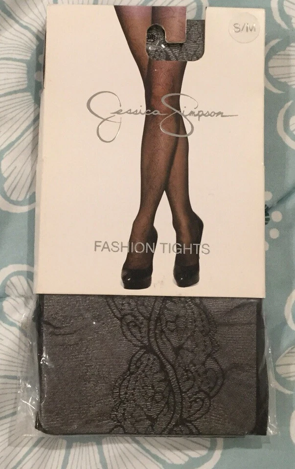 MALLAS JESSICA SIMPSON S/M Moda Negras Nuevas con Etiquetas Precio de venta sugerido por el fabricante: $16.00 Foto 1 de 2