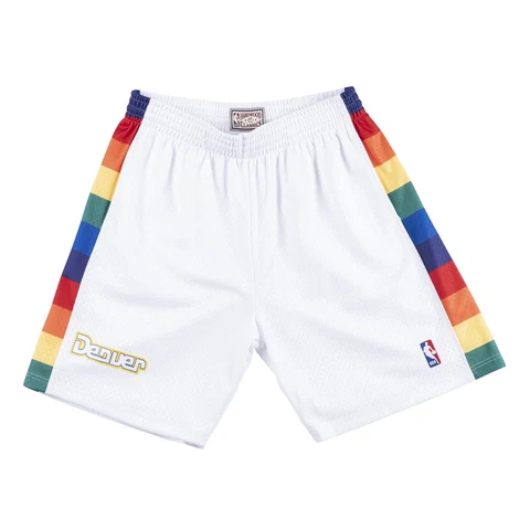 Mitchell & Ness Men's Authentic Denver Nuggets 1991-92 Swingman Shorts *NEW* Cover
