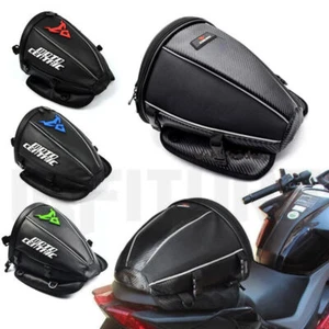 Motorcycle Tail Bag Motorbike Waterproof Extended Rear Seat Luggage Storage Bag - Imagen 1 de 26