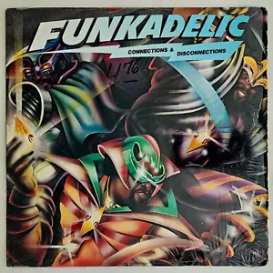 R&B / FUNK / SOUL - FUNKADELIC - CONNECTIONS & DISCONNECTIONS LP - LAX OG PRESS - Picture 1 of 6