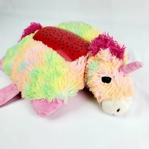 Cuscino Animali Dream Lites Peluche Pastello Colore Arcobaleno Unicorno Si Illumina 3 Colori  - Foto 1 di 8