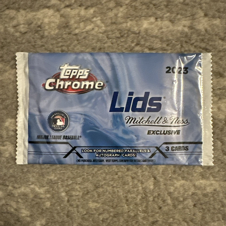 2023 Topps Chrome Lids Mitchell & Ness Factory Sealed NEW Pack - Image 1 of 1